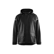 Giacca da lavoro Impermeabile con Capuccio Blaklader Level 1 Nero 4311200099004L