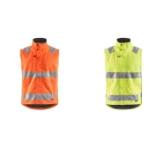 Gilet da Lavoro Alta Visibilità Blaklader impermeabile 387019003300L
