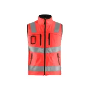 Gilet da Lavoro Alta Visibilità Blaklader Softshell multitasche 304925173300L