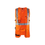 Gilet da Lavoro Alta Visibilità multitasche Blaklader zip intera 302718043300L