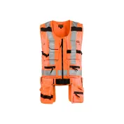Gilet da Lavoro Alta Visibilità multitasche Blaklader zip intera 303218043300L