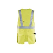 Gilet da Lavoro Alta Visibilità multitasche Blaklader zip intera ignifugo antistatico artigiano 307815143300L