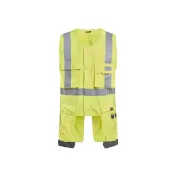 Gilet da Lavoro Alta Visibilità multitasche Blaklader zip intera ignifugo antistatico inerente 308915123300L