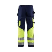 Pantaloni da lavoro alta visibilità Multitasche Blaklader High VIS 100% cotone 152913708833C50