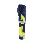 Pantalone da lavoro alta visibilità Multitasche High Vis X1500 Blaklader 150818608933C50