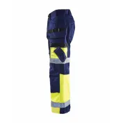 Pantalone da lavoro alta visibilità Multitasche High Vis X1500 Blaklader 150818608933C50