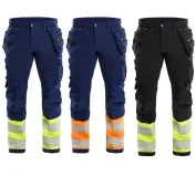 Pantalone da lavoro alta visibilità Multitasche Stretch Blaklader High 4-vie strech 199316428933C50
