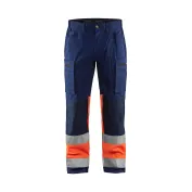 Pantalone da lavoro alta visibilità Multitasche Stretch Blaklader High VIS 155118118933C50
