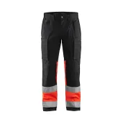 Pantalone da lavoro alta visibilità Multitasche Stretch Blaklader High VIS 155118118933C50