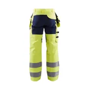 Pantalone da lavoro alta visibilità Multitasche Stretch Blaklader High VIS 155218113389C50