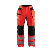 Pantalone da lavoro alta visibilità Multitasche Stretch Blaklader High VIS 155218113389C50