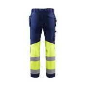 Pantaloni da lavoro alta visibilità Multitasche Stretch Blaklader High VIS 112516489933C50