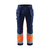 Pantaloni da lavoro alta visibilità Multitasche Stretch Blaklader High VIS 112516489933C50