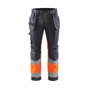 Pantaloni da lavoro alta visibilità Multitasche Stretch Blaklader High VIS 112516489933C50