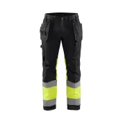 Pantaloni da lavoro alta visibilità Multitasche Stretch Blaklader High VIS 112516489933C50