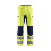 Pantaloni da lavoro alta visibilità Multitasche Stretch Blaklader High VIS 158518113389C50