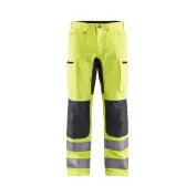 Pantaloni da lavoro alta visibilità Multitasche Stretch Blaklader High VIS 158518113389C50
