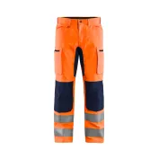 Pantaloni da lavoro alta visibilità Multitasche Stretch Blaklader High VIS 158518113389C50