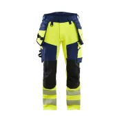 Pantaloni da lavoro alta visibilità Multitasche Stretch Blaklader High VIS stretch 4-VIE 112216483389C50