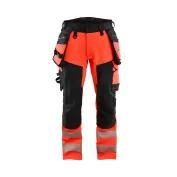 Pantaloni da lavoro alta visibilità Multitasche Stretch Blaklader High VIS stretch 4-VIE 112216483389C50