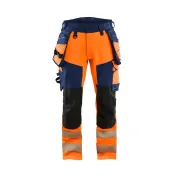 Pantaloni da lavoro alta visibilità Multitasche Stretch Blaklader High VIS stretch 4-VIE 112216483389C50