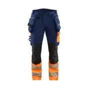 Pantaloni da lavoro alta visibilità Multitasche Stretch Blaklader High VIS stretch 4-VIE 112516488933C50