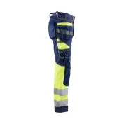 Pantaloni da Lavoro Alta Visibilità Stretch Multitasche 100% Cotone Blaklader Lady 719613708833C42