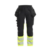 Pantaloni da Lavoro Alta Visibilità Stretch Multitasche Blaklader Donna 703011498933C42