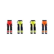 Pantaloni da lavoro Blaklader Multitasche high vis donna 715518115599C50