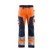 Pantaloni da lavoro Blaklader Multitasche high vis donna 715518115599C50