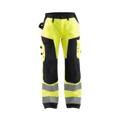 Pantaloni da lavoro Blaklader Multitasche high vis donna 715518115599C50