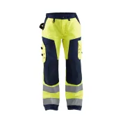 Pantaloni da lavoro Blaklader Multitasche high vis donna 715518115599C50