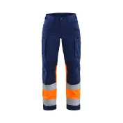Pantaloni da lavoro multitasche alta visibilità High Vis Stretch Donna 716118119955C50