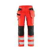 Pantaloni da lavoro Multitasche Alta Visibiltà high Vis Stretch Donna 716318115599C50