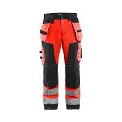 Pantaloni da lavoro Multitasche Softshell alta visibilità Blaklader Hig Vis Artigiano 156725173389C50