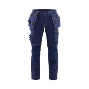 Pantaloni da Lavoro Stretch Multitasche 100% Cotone Blaklader Artigiano Donna 713013708800C42