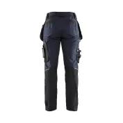 Pantaloni da Lavoro Stretch Multitasche Blaklader Artigiano Donna 711513438699C42