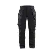 Pantaloni da Lavoro Stretch Multitasche Blaklader Artigiano Donna 713218328600C42