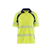 Polo da Lavoro Alta Visibilità Blaklader protezione raggi UV maniche corte 359510133389L