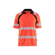 Polo da Lavoro Alta Visibilità Blaklader protezione raggi UV maniche corte 359510133389L