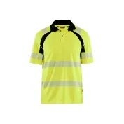 Polo da Lavoro Alta Visibilità Blaklader protezione raggi UV maniche corte 359510133389L
