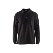 Polo maniche lunghe da Lavoro Blaklader ignifugo piqué 337417418900L
