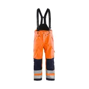 Salopette Pantaloni da lavoro alta visibilità multitasche blaklader high vis impermeabili 186719773389C50