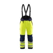 Salopette Pantaloni da lavoro alta visibilità multitasche blaklader high vis impermeabili invernali 187519773389M