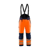 Salopette Pantaloni da lavoro alta visibilità multitasche blaklader high vis impermeabili invernali 187519773389M