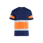 T-Shirt da Lavoro Alta Visibilità Blaklader 100% cotone maniche corte 338710308833L T-Shirt da Lavoro Alta Visibilità Blaklader 100% cotone maniche corte 338710308833L