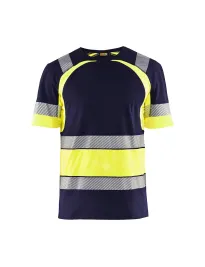 T-Shirt da Lavoro Alta Visibilità Blaklader 100% cotone maniche corte 342110308833L