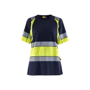 T-Shirt da Lavoro Alta Visibilità Blaklader 100% cotone maniche corte donna 341010308833L