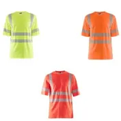T-Shirt da Lavoro Alta Visibilità Blaklader maniche corte 352225373300L T-Shirt da Lavoro Alta Visibilità Blaklader maniche corte 352225373300L