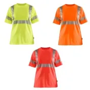 T-Shirt da Lavoro Alta Visibilità Blaklader maniche corte donna 350225373300M